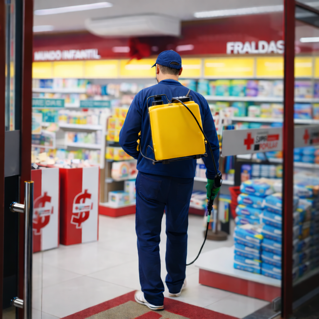 Dedetização em farmácia Rio Preto